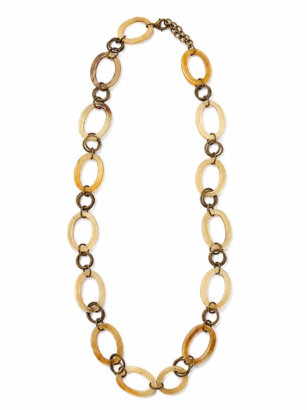 Silpada Honey-Tone Oval Link Necklace